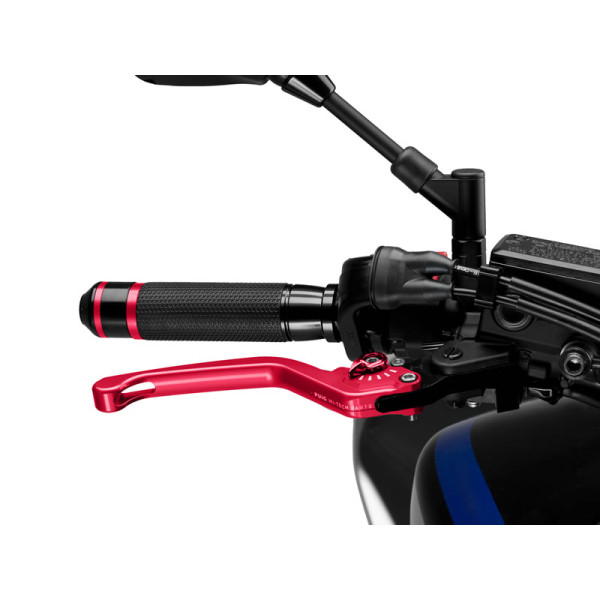 Puig Fixed V3 Brake (Red Lever With Blue Selector) Red